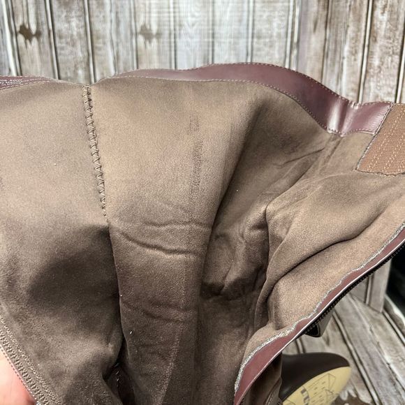 Bella Vita Heeled Boots Brown Size 6 Extra Wide - Picture 6 of 9